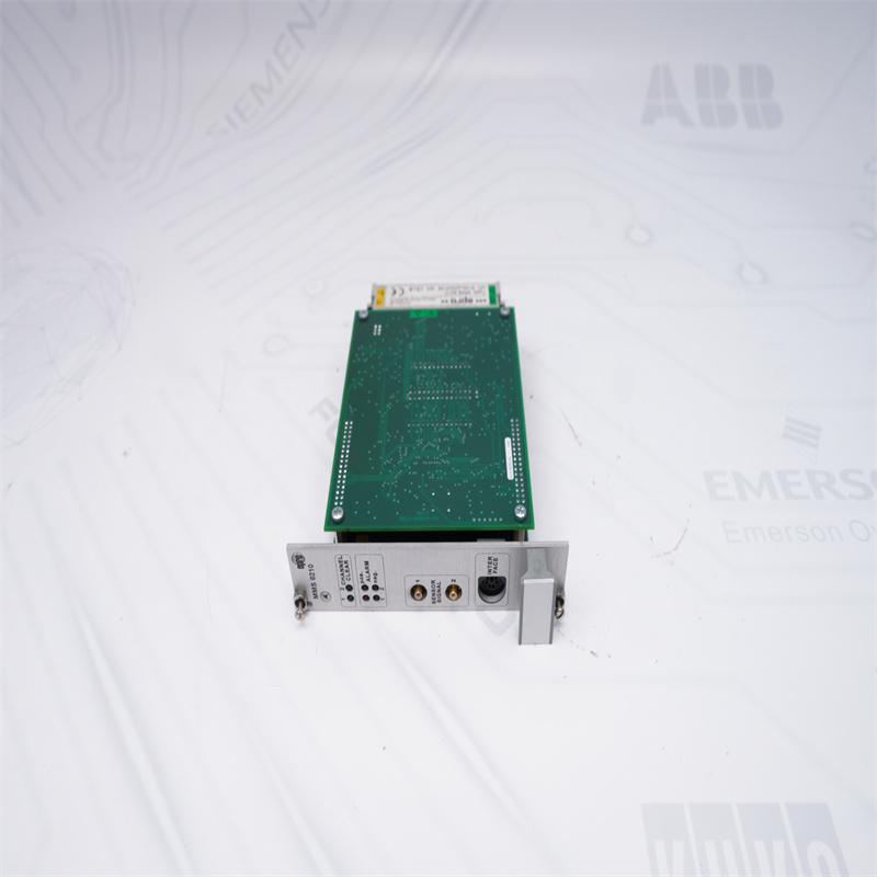 MMS6210 Emerson Çift Kanallı Şaft Deplasman Monitörü