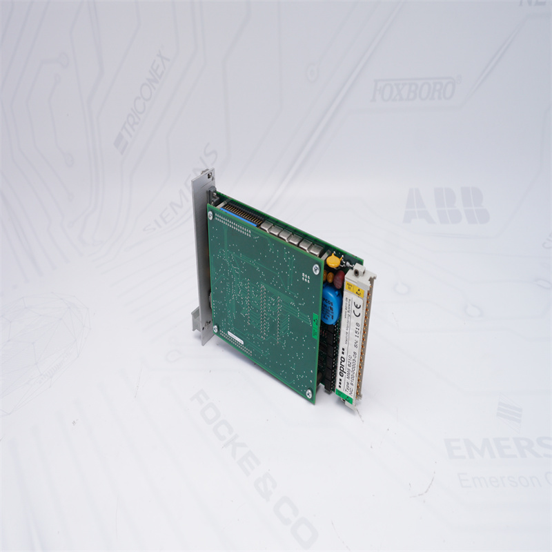 MMS6210 Emerson Çift Kanallı Şaft Deplasman Monitörü