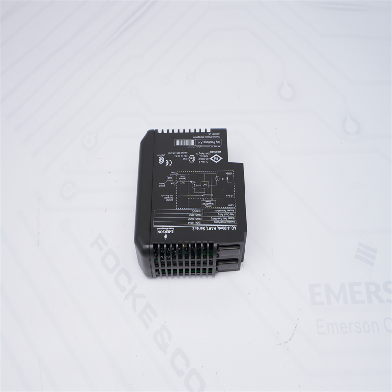 Módulo de saída analógica KJ3221X1-BA1 12P2531X062 Emerson