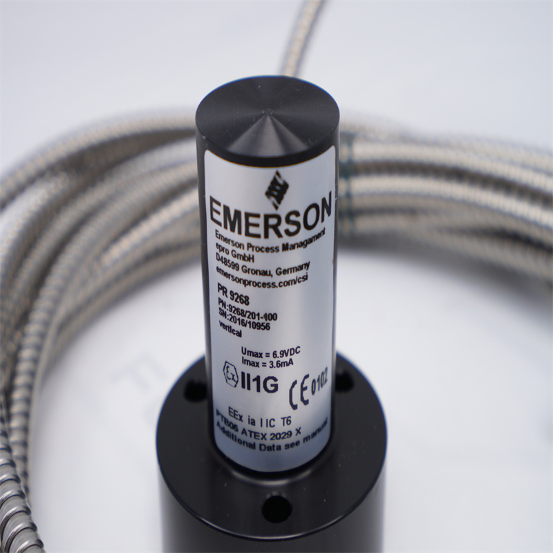 PR9268/201-100 Emerson Elektrodinamik Hız Sensörü