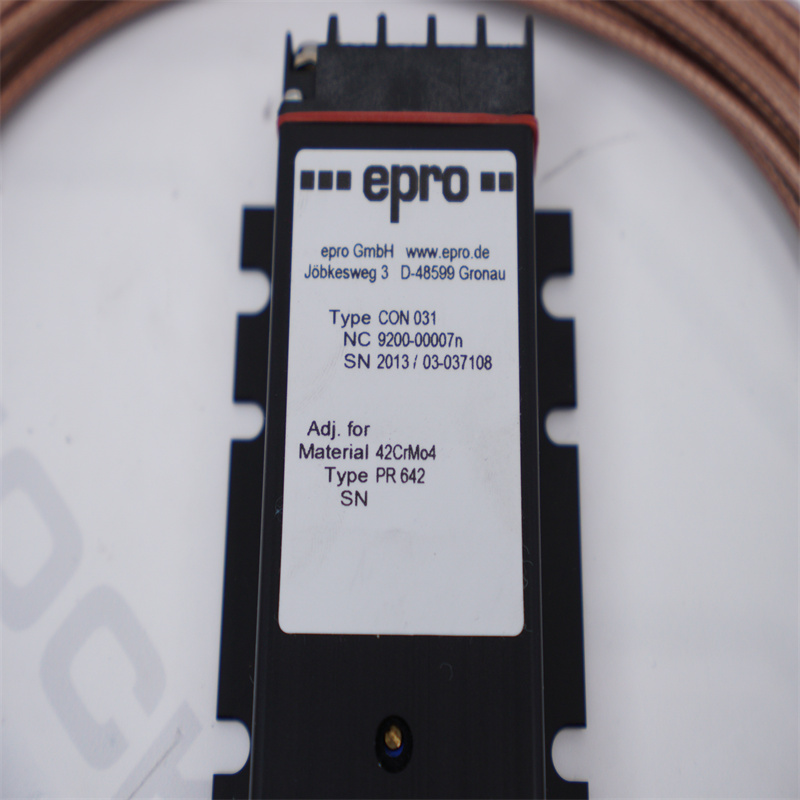 Sensor de corrente parasita PR6423/000-131-CN CON031 Emerson