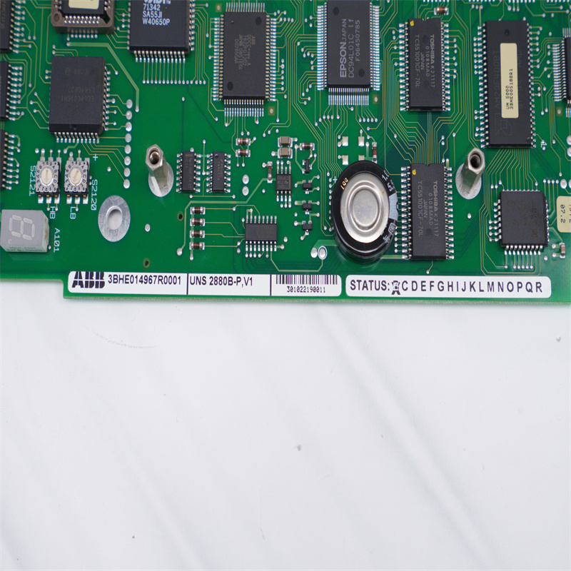 Placa de circuito ABB 3BHE014967R0001 UNS2880B-P V1