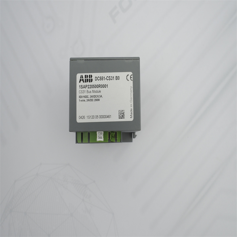ABB DC551-CS31 B0 1SAP220500R0001 Arayüz modülü
