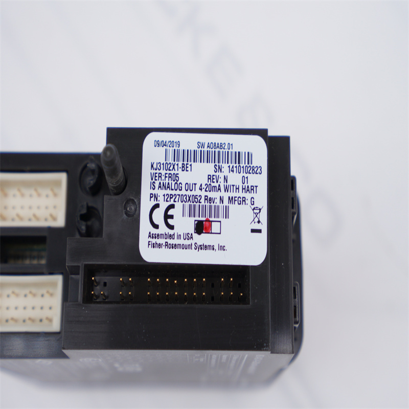 EMERSON KJ3102X1-BE1 12P2703X052 Analog Çıkış Modülü