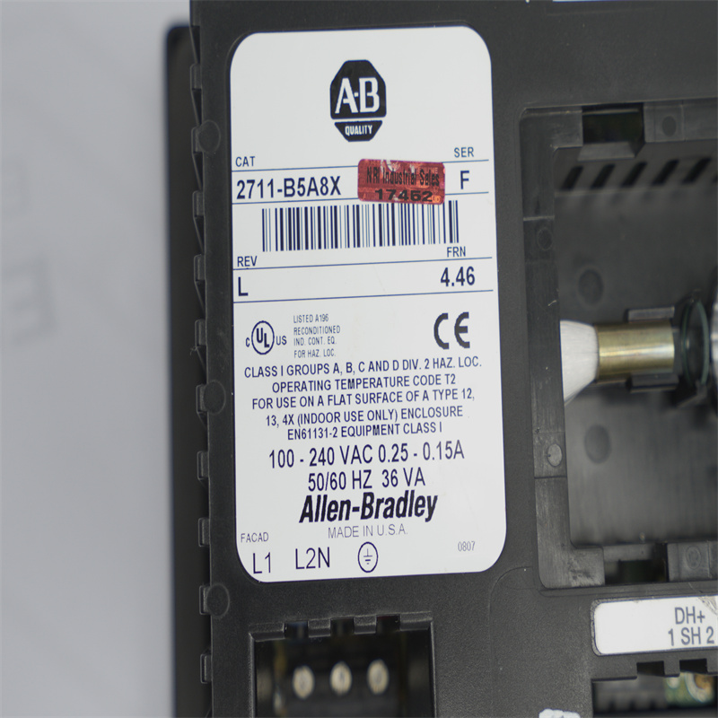2711-B5A8X AB Panelview 550 Dokunmatik Ekran/Tuş Takımı