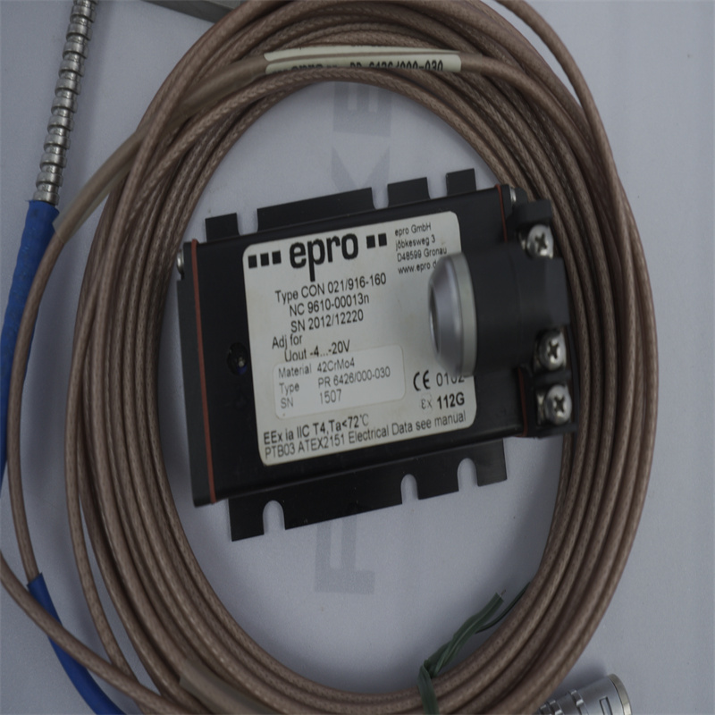EMERSON EPRO CON021 916-160 PR6426 000-030 Eddy Akımı Sinyal Dönüştürücü