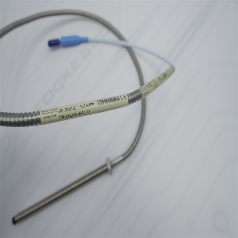 Sistema transdutor de proximidade BENTLY NEVADA 330104-00-15-10-01-CN