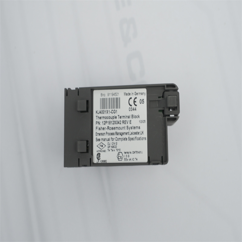 EMERSON KJ4001X1-CG1 12P1812X042 G/Ç Terminal Bloğu