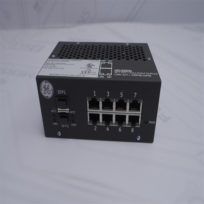 IS420ESWAH3A REV B JD2R2XL GE IONet Ethernet Anahtarı