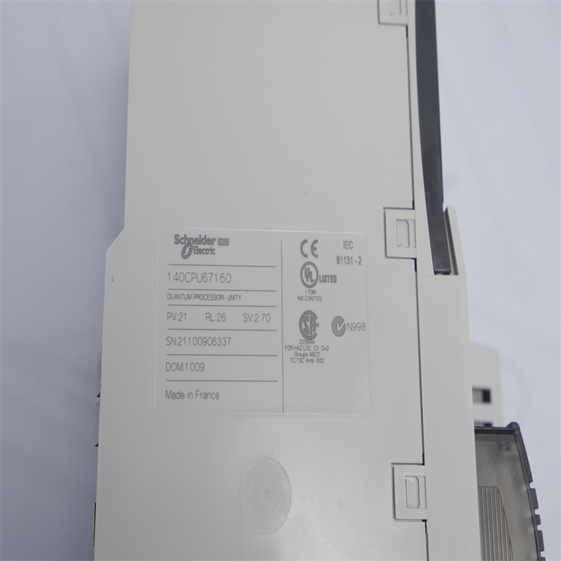 140CPU67160 SCHNEIDER Unity Hot Standby işlemci