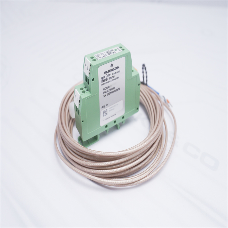 EMERSON CON041 PR6423 002-131 Girdap Akımı Sinyal Dönüştürücü