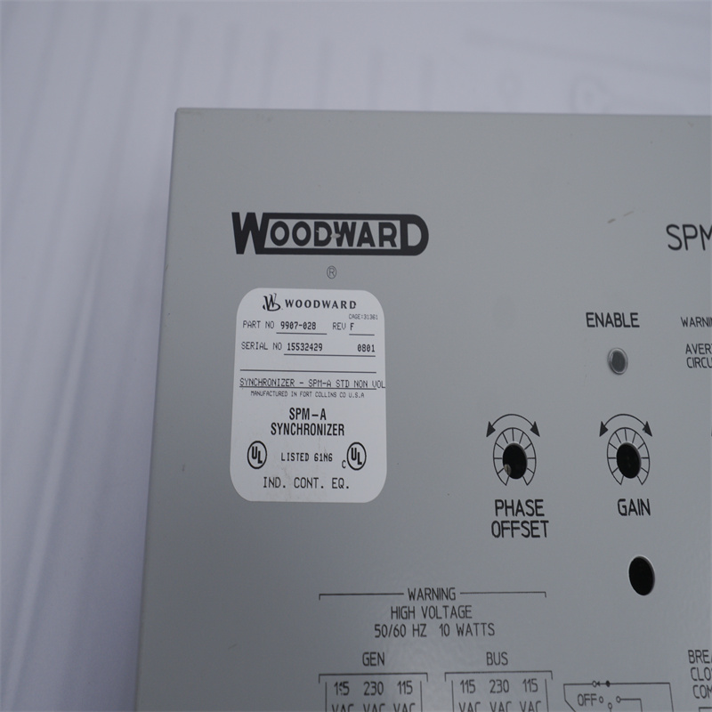 9907-028 WOODWARD SPM-A Senkronizatör Modülü