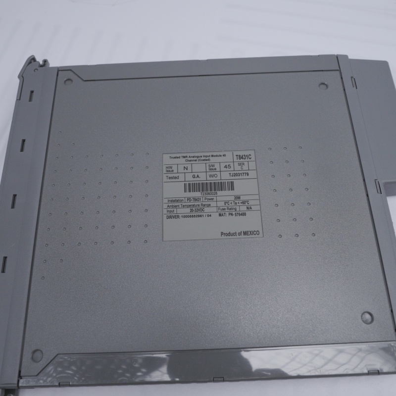 T8431C ICS TRIPLEX Güvenilir TMR 24 Vdc Analog Giriş Modülü