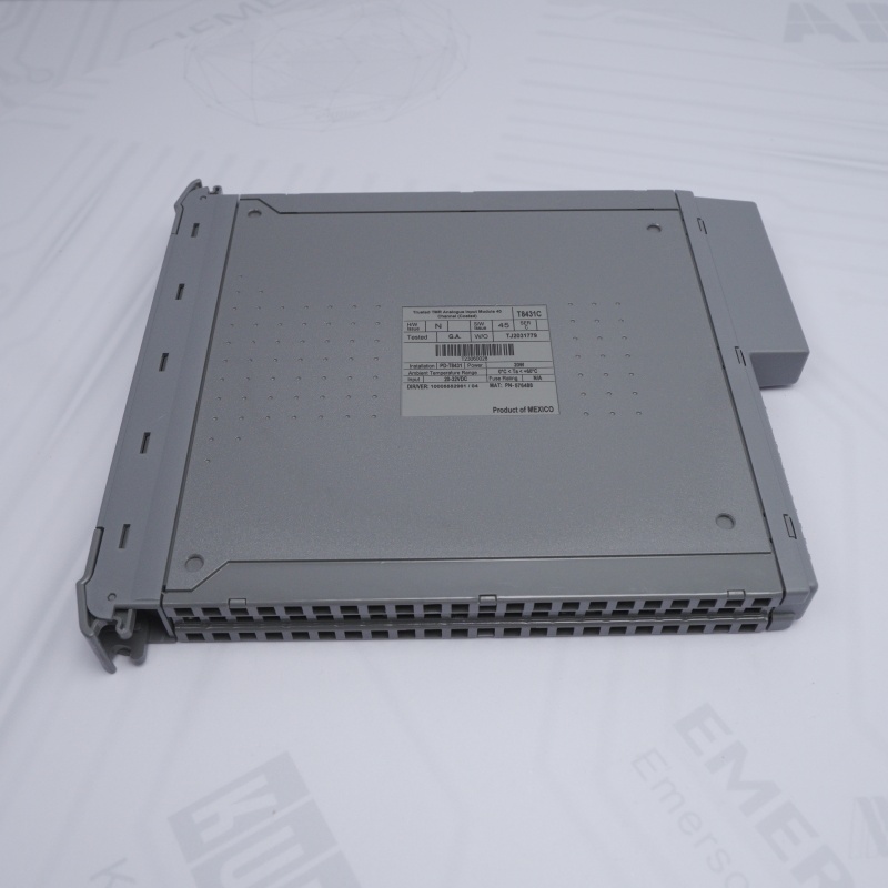 T8431C ICS TRIPLEX Güvenilir TMR 24 Vdc Analog Giriş Modülü