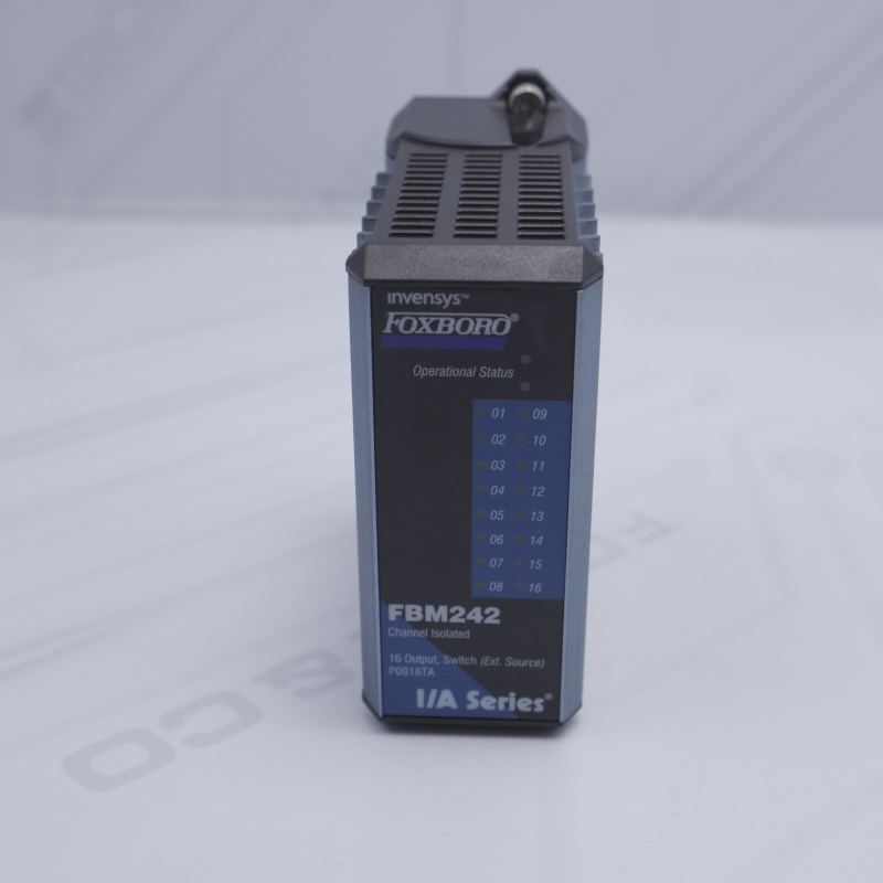 FBM242 P0916TA 0H Interface de saída discreta Foxboro de 16 canais