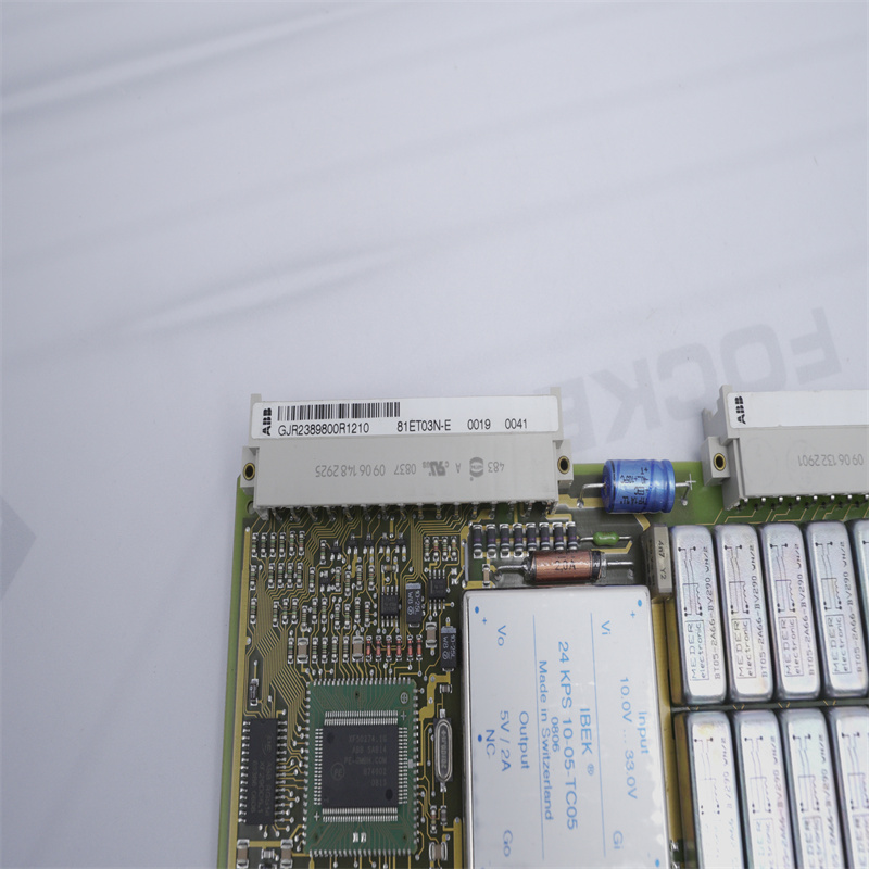 ABB GJR2389800R1210 81ET03N-E Giriş Modülü Sıcaklığı