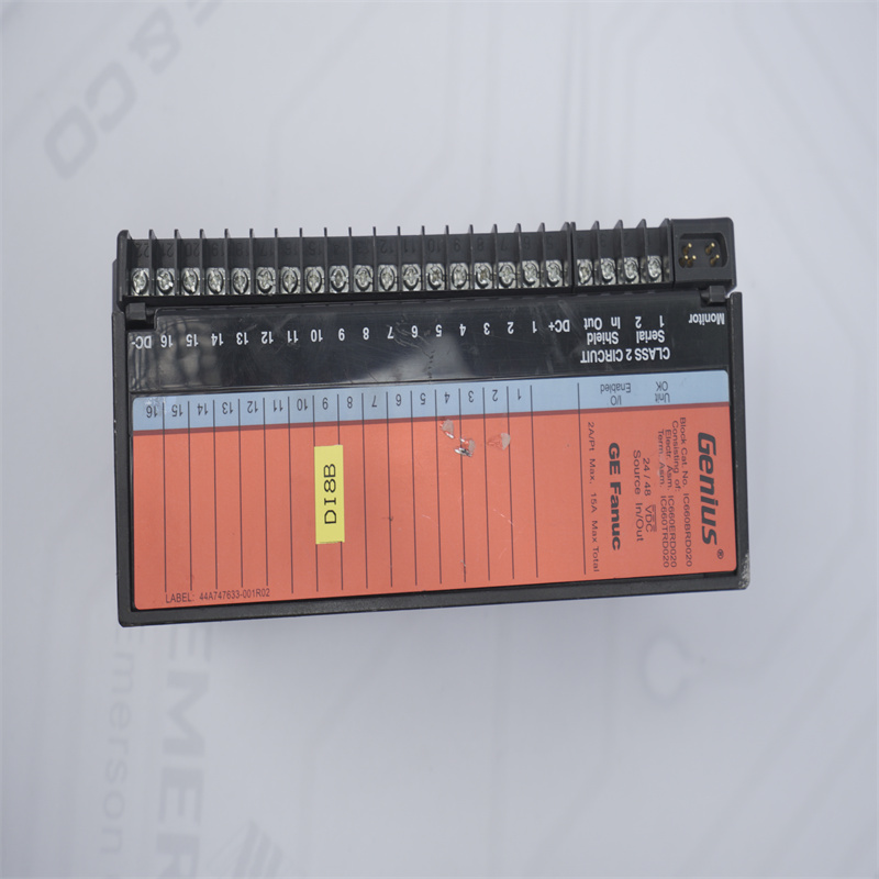 GE IC660BRD020 Analog Blok Elektrik Modülü