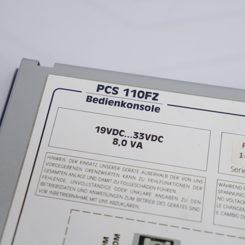 PCS110FZ Lauer Operatör Paneli