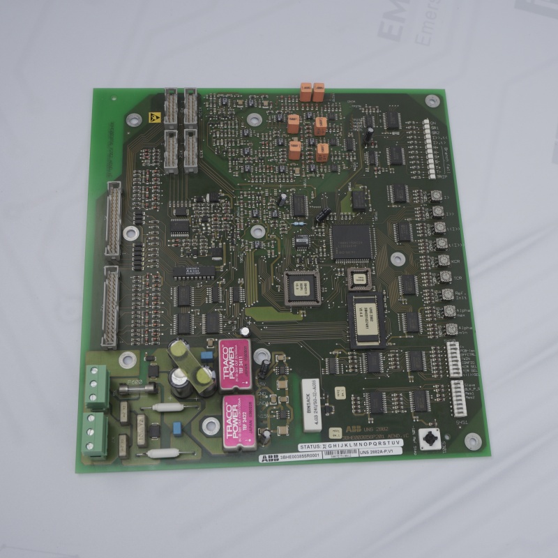 Módulo de entrada analógica ABB 3BHE003855R0001 UNS 2882A-P V1