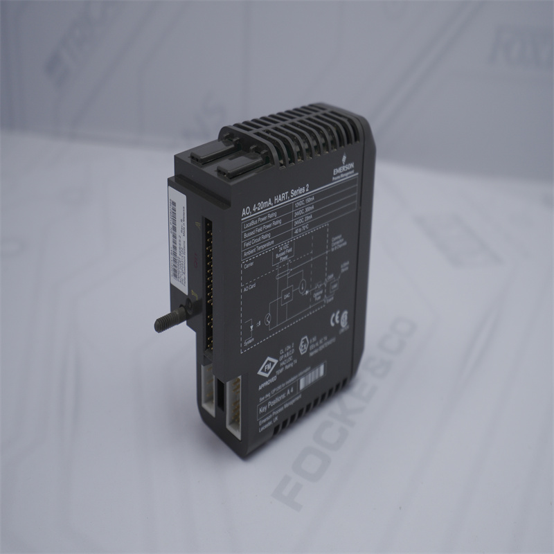 EMERSON KJ3221X1-BA1 12P2531X122 AO 4-20 mA HART 8 Kanallı