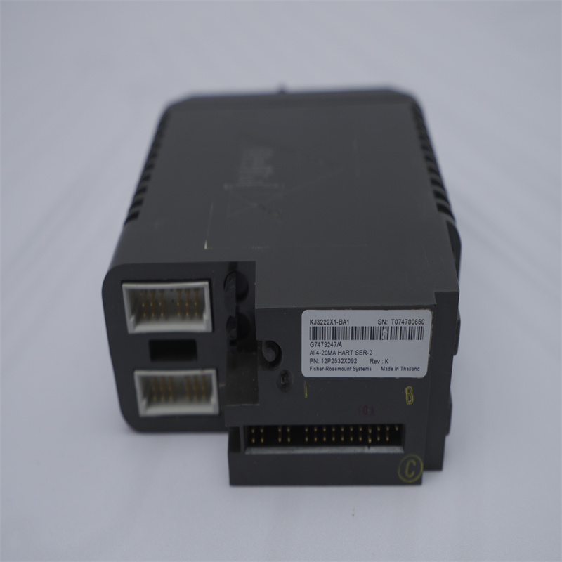 EMERSON KJ3222X1-BA1 12P2532X092 AI 8 KANAL 4-20mA HART KARTI