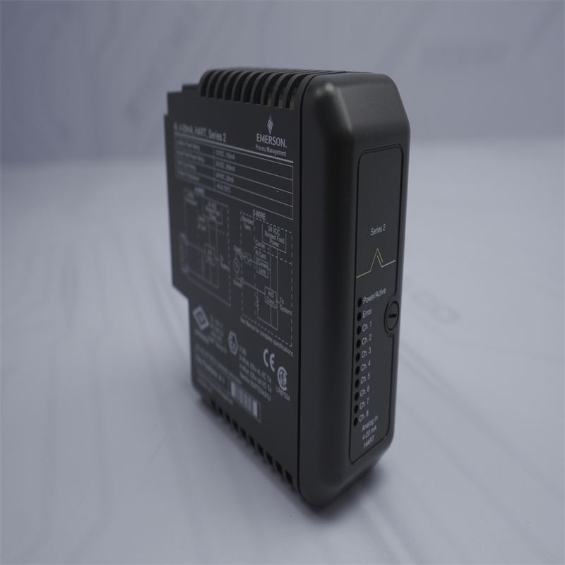EMERSON KJ3222X1-BA1 12P2532X122 Analog Giriş Modülü