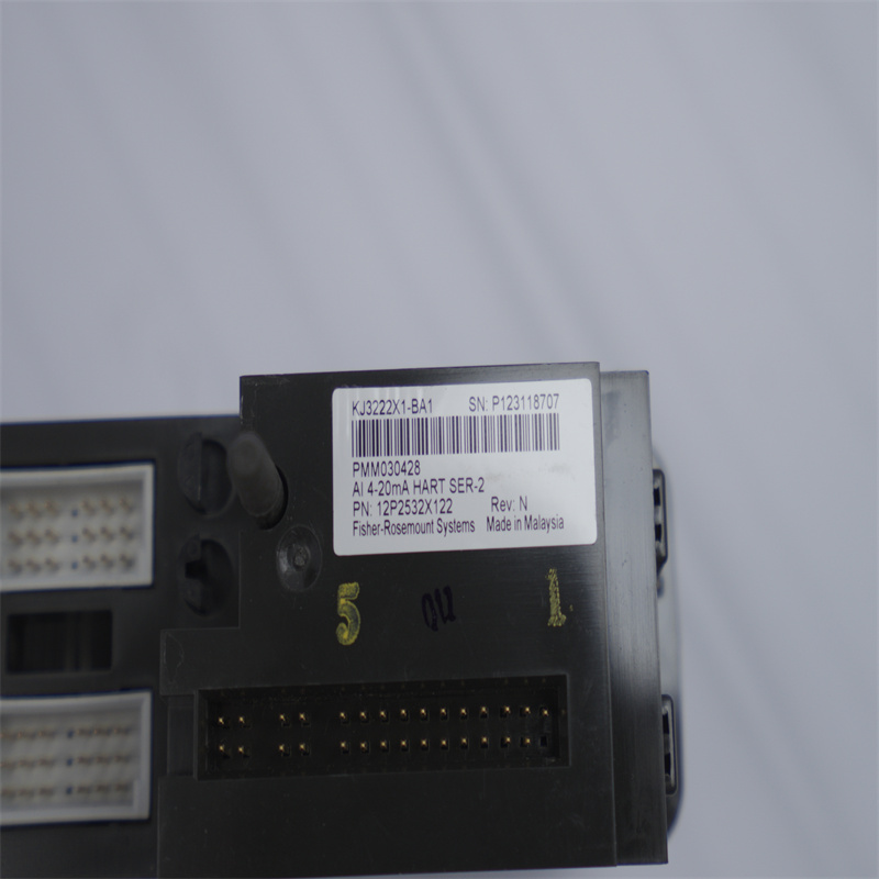 EMERSON KJ3222X1-BA1 12P2532X122 Analog Giriş Modülü