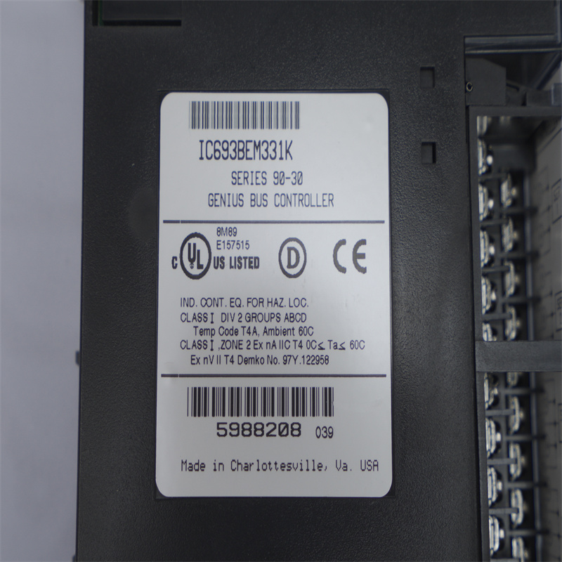 Módulo de E/S Ethernet GE FANUC IC696BEM331K