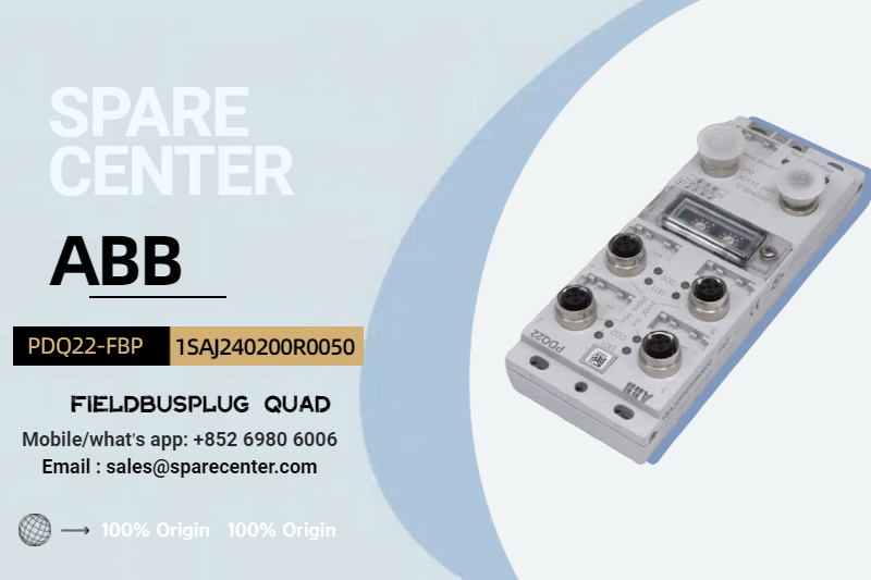 Khám phá bộ tứ cắm ABB PDQ22-FBP FieldBus: Thông tin chi tiết chính Khám phá bộ tứ cắm ABB PDQ22-FBP FieldBus: Thông tin chi tiết chính
