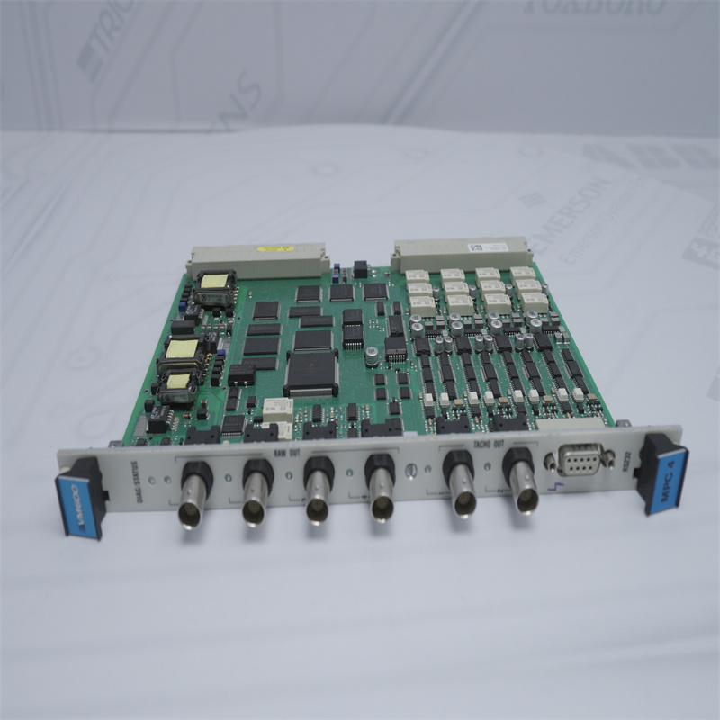 Vibro-Meter VM600 MPC4 200-510-070-113 makine koruma kartı