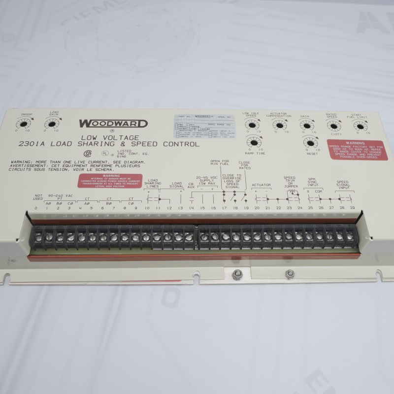 9905-068 2301A Woodward Yük Hız Kontrol Modülü