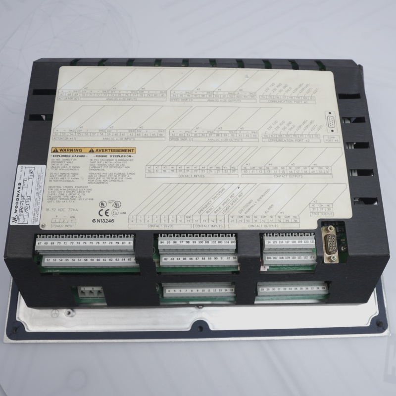 9907-164 WOODWARD Dijital Mikroişlemci Kontrol Modülü