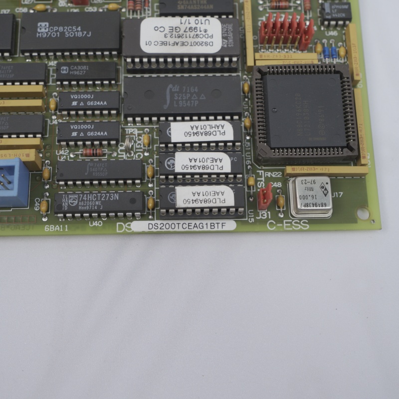 DS200TCEAG1BTF GE Placa de emergência de sobrevelocidade
