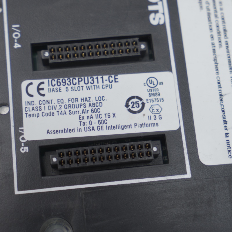 IC693CPU311 GE BASE 5-YUVALI CPU