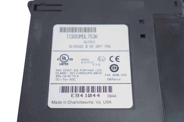 GE IC693MDL753