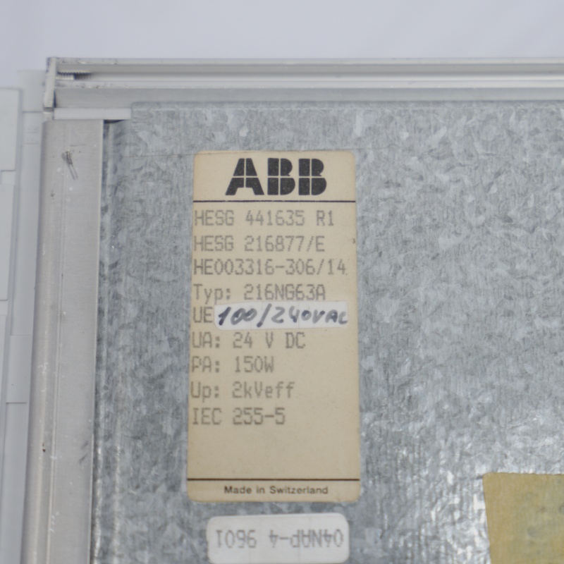 Módulo de controle de potência ABB HESG441635R1 216NG63A