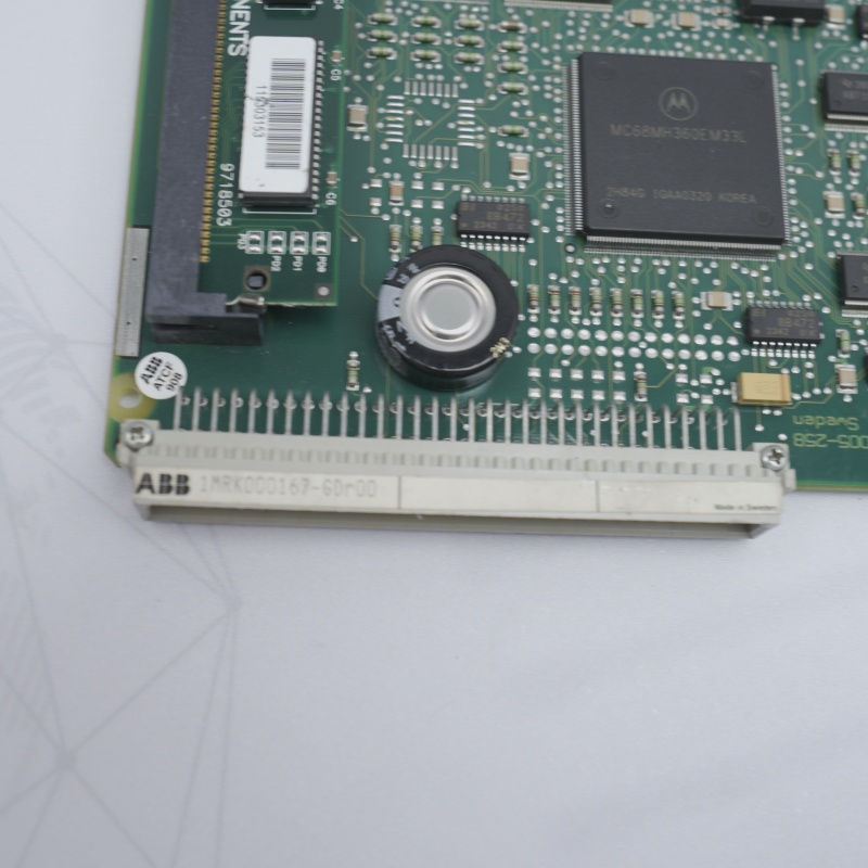 ABB 1MRK000167-GDr00 Hassas Kontrol Modülü
