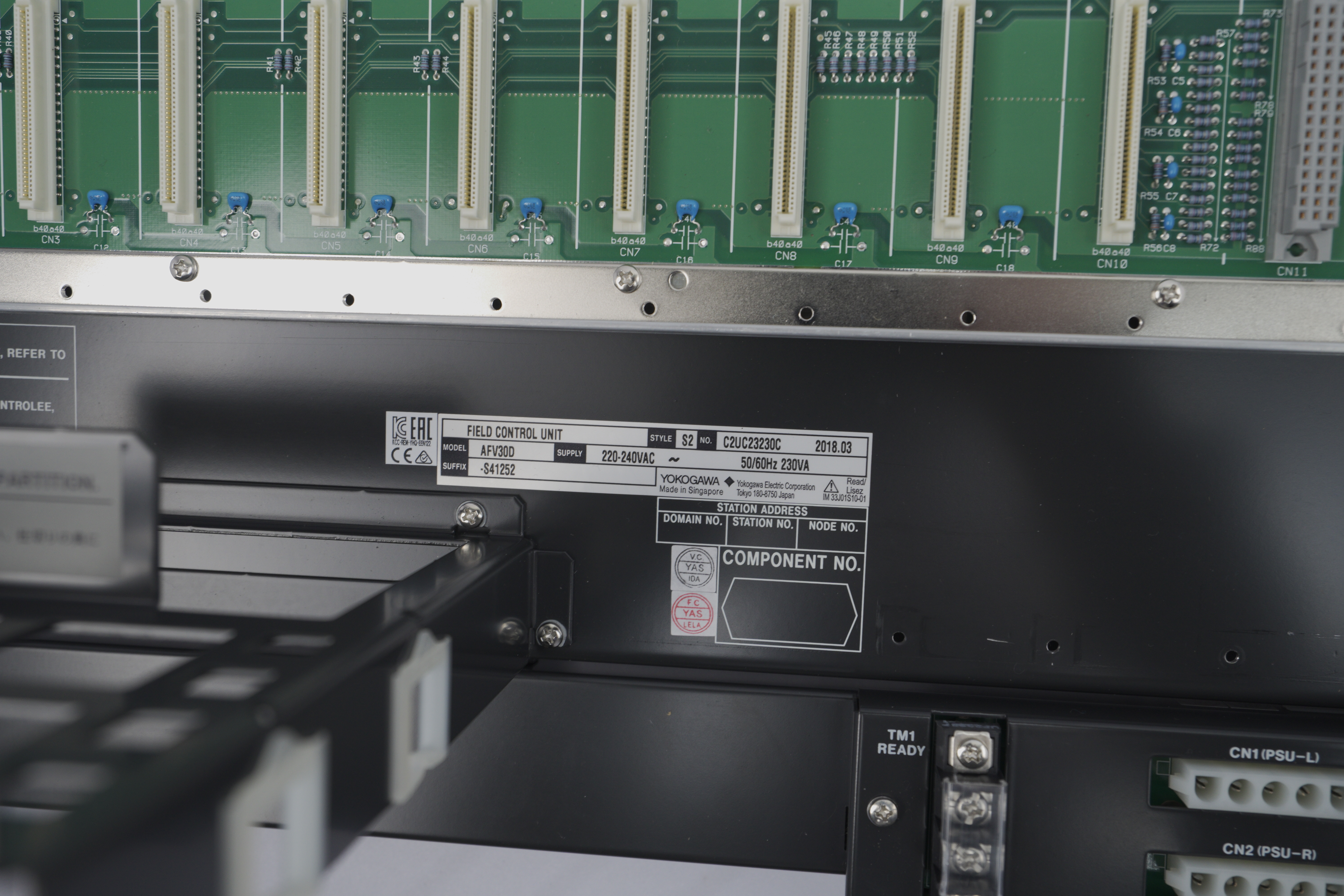 Unidad de control de campo dúplex YOKOGAWA AFV30D S2