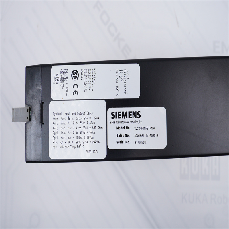 SIEMENS 353D4F1NNETNNA4 Endüstriyel Kontrol Modülü