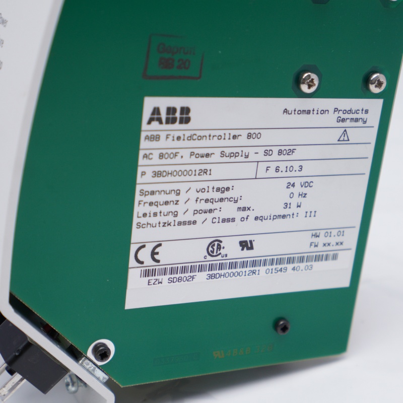 ABB SD802F 3BDH000012R1 Güç Kaynağı Modülü