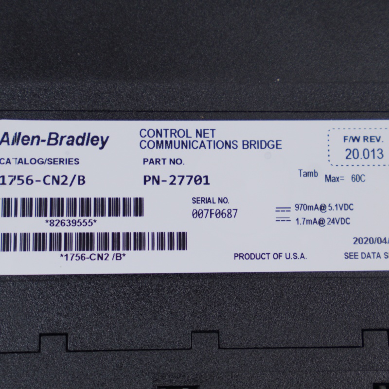 Módulo de ponte de capacidade dupla AB 1756-CN2/B