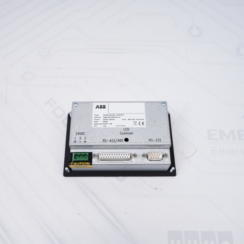 ABB CP502 1SBP260190R1001-A Metin Görüntüleme Paneli