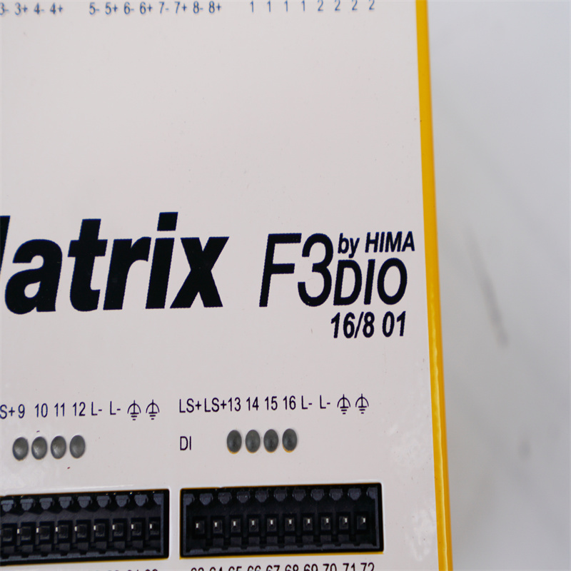 HIMA F3 DIO 16-8 01 Güvenlikle İlgili Kontrol Cihazı