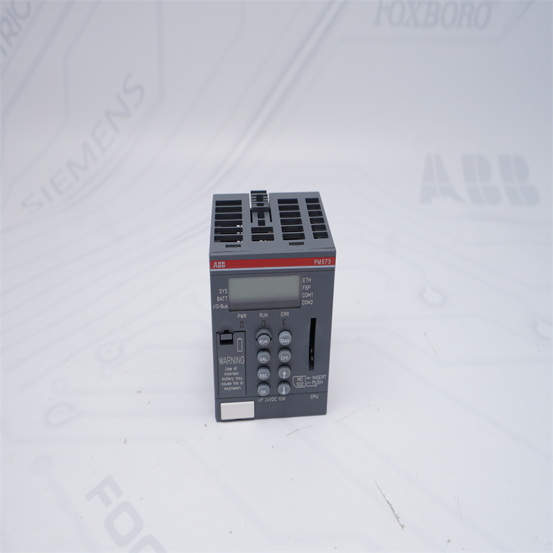 ABB PM573-ETH 1SAP130300R0271 İşlemci Modülü