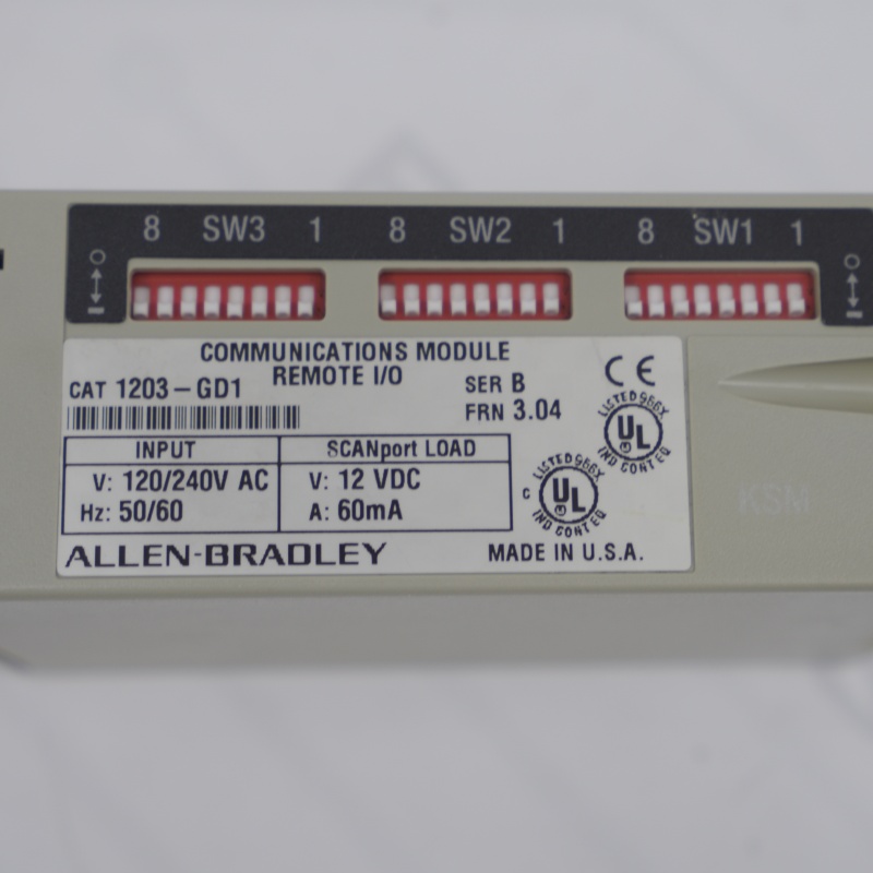 1203-GD1 Allen Bradley Uzak G/Ç İletişim Modülü