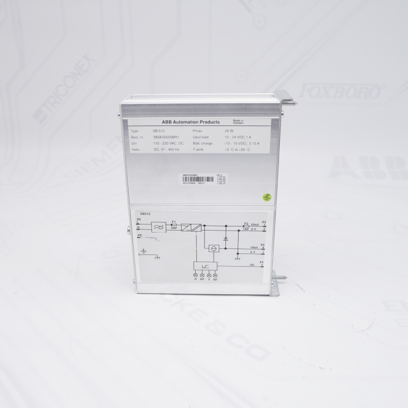 ABB SB512 3BSE002098R1 Güç Kaynağı Modülü