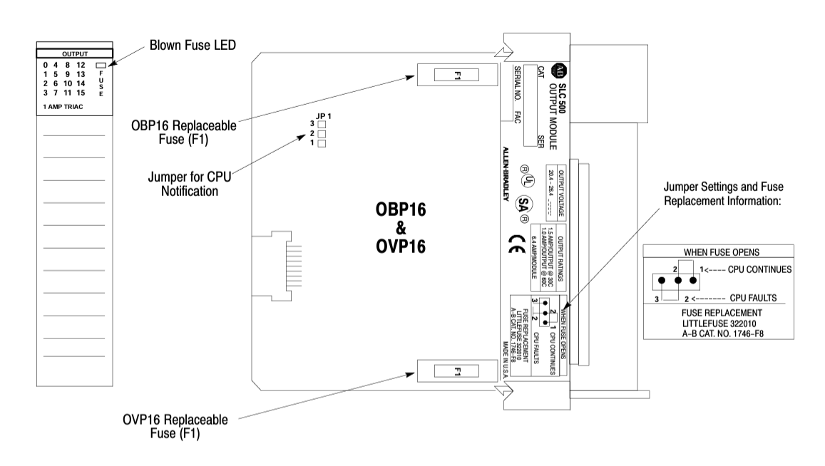 Allen Bradley 1746-OBP16