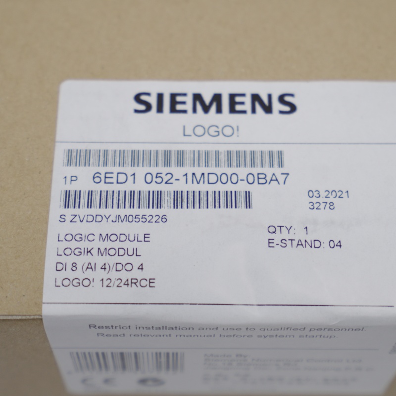 6ED1052-1MD00-0BA7 SIEMENS Programlanabilir Röle