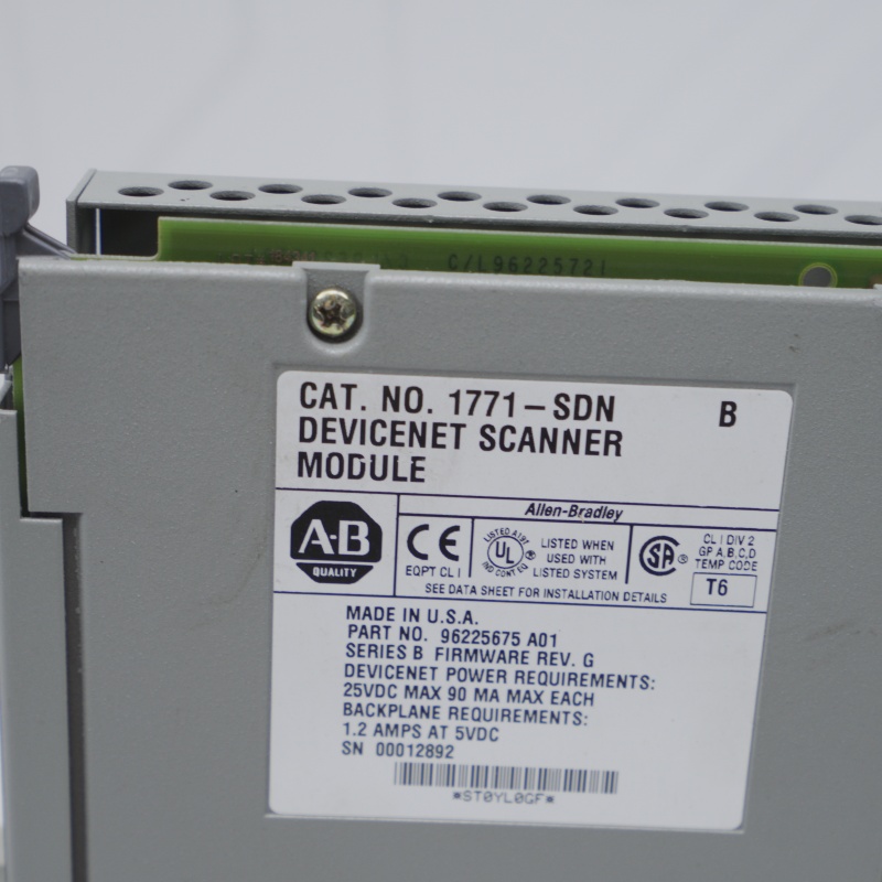 1771-SDN/B Allen Bradley 2 Kanallı DeviceNet Tarayıcı Modülü
