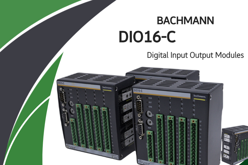 Bachmann डीआईओ16-C मॉड्यूल के साथ स्वचालन क्षमता को अनलॉक करना